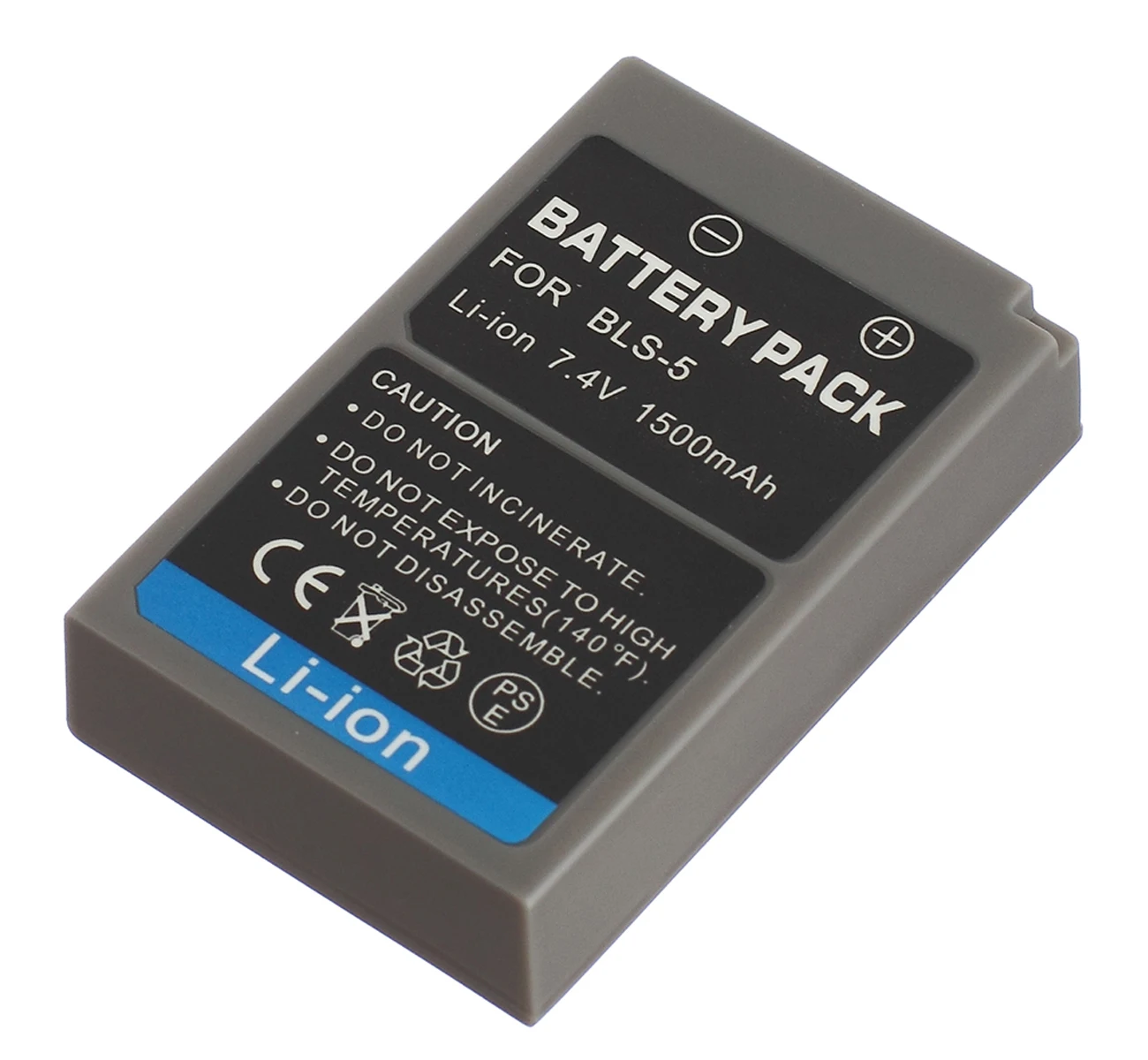 

Battery Pack for Olympus PEN E-PM2, E-PL2, E-PL5, E-PL6, E-PL7, E-PL8, EPM2, EPL2, EPL5, EPL6, EPL7, EPL8 Digital Camera