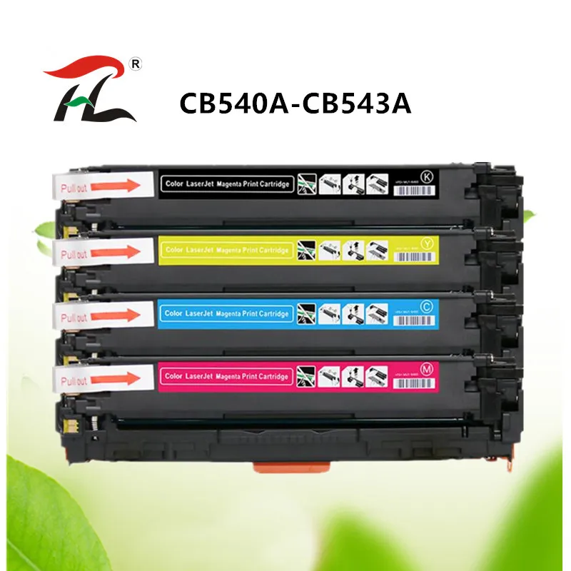 

Compatible toner cartridge CB540A CB541A CB542A CB543A 125A for HP laserjet 1215 CP1215 CP1515n CP1518ni CM1312 printer