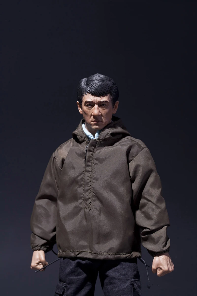 NEW 1/6 NO.013 The Foreigner Veterans Jackie Chan Male Action Figure Full Set Action Figure for Gift Collection