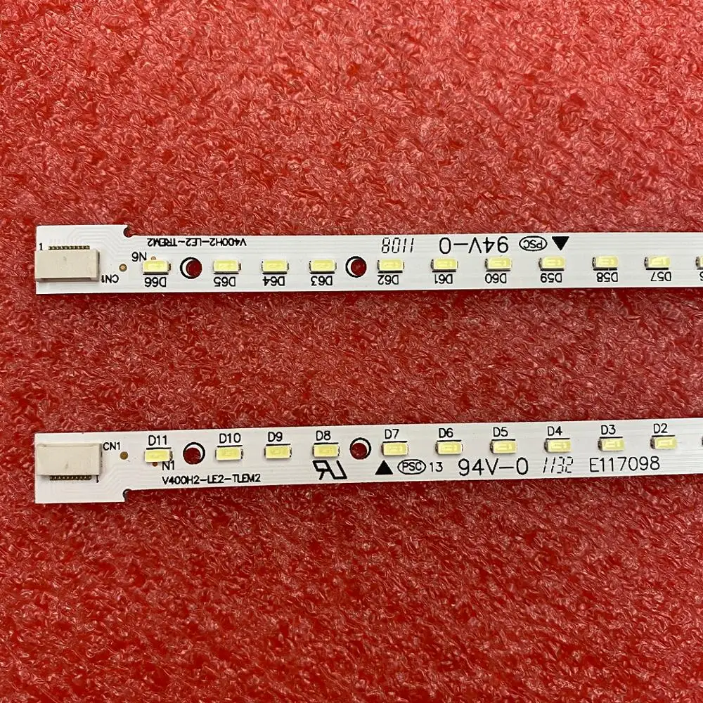 LED Backlight strip 66LED for 40AL800 40EL100C V400HJ2-LE2 V400H2-LE2-TLEM2 TLEM2 V400H2-LE2-TREM2 TREM1