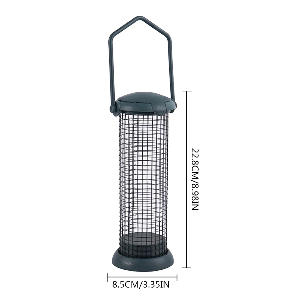 Bird Feeder Dumplings Grease Ball Rack Outdoor Food Dispenser For Tit Small Wild Birds Feed Station Hanging Birds Feeder