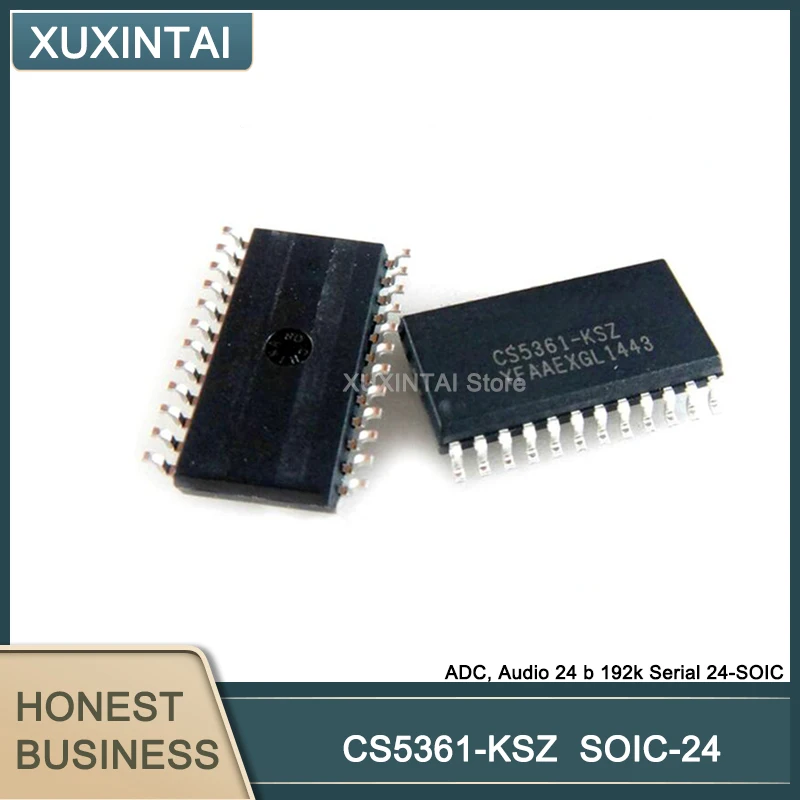 5 Teile/los CS5361-KSZ CS5361 ADC, Audio 24 b 192k Serielle 24-SOIC
