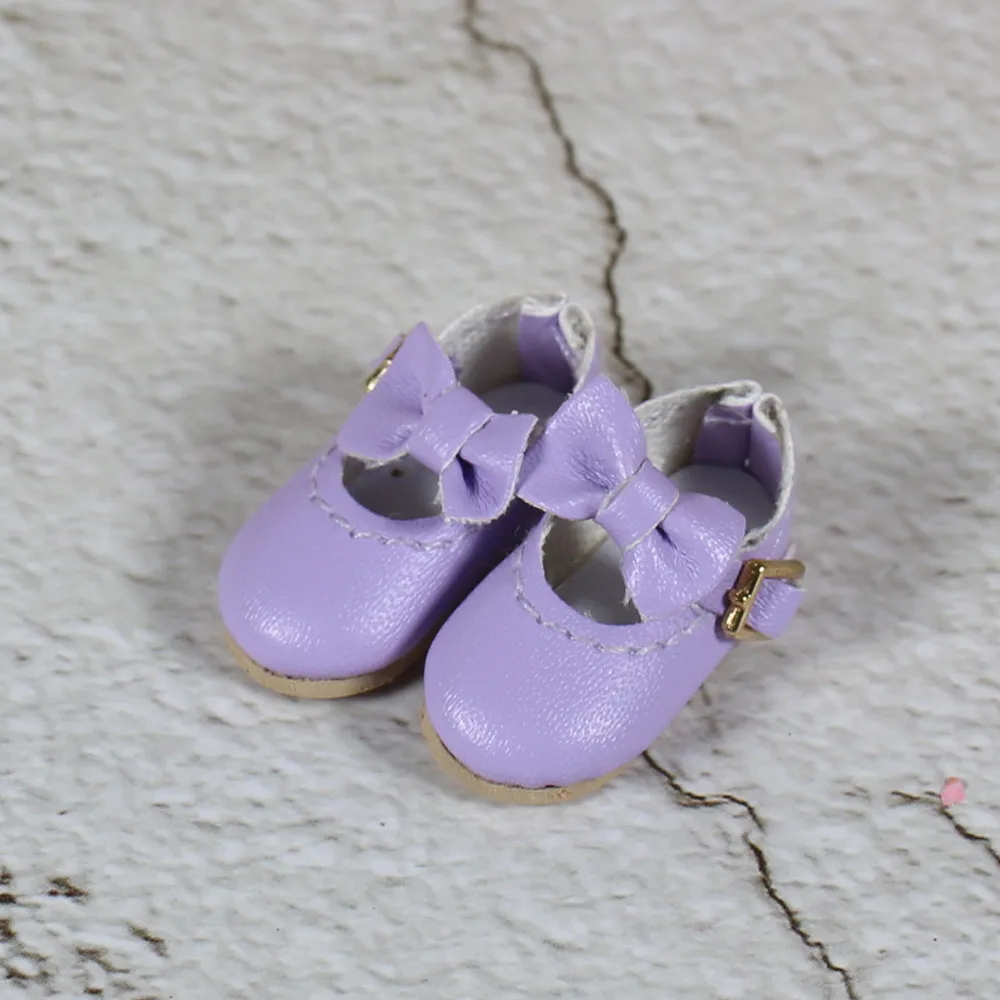 Blyth doll Macaron bow shoes four different colors can be choosing Vintage Neo 1/6 BJD