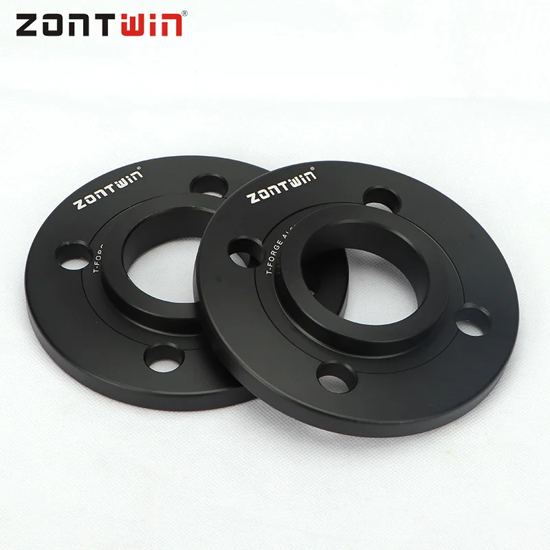 2 sztuki 3/5/8/10/12/15mm aluminiowe kute adaptery dystansowe pcd 4x100 CB 56.1(ID=OD) garnitur dla 4 Lug BMW Mini