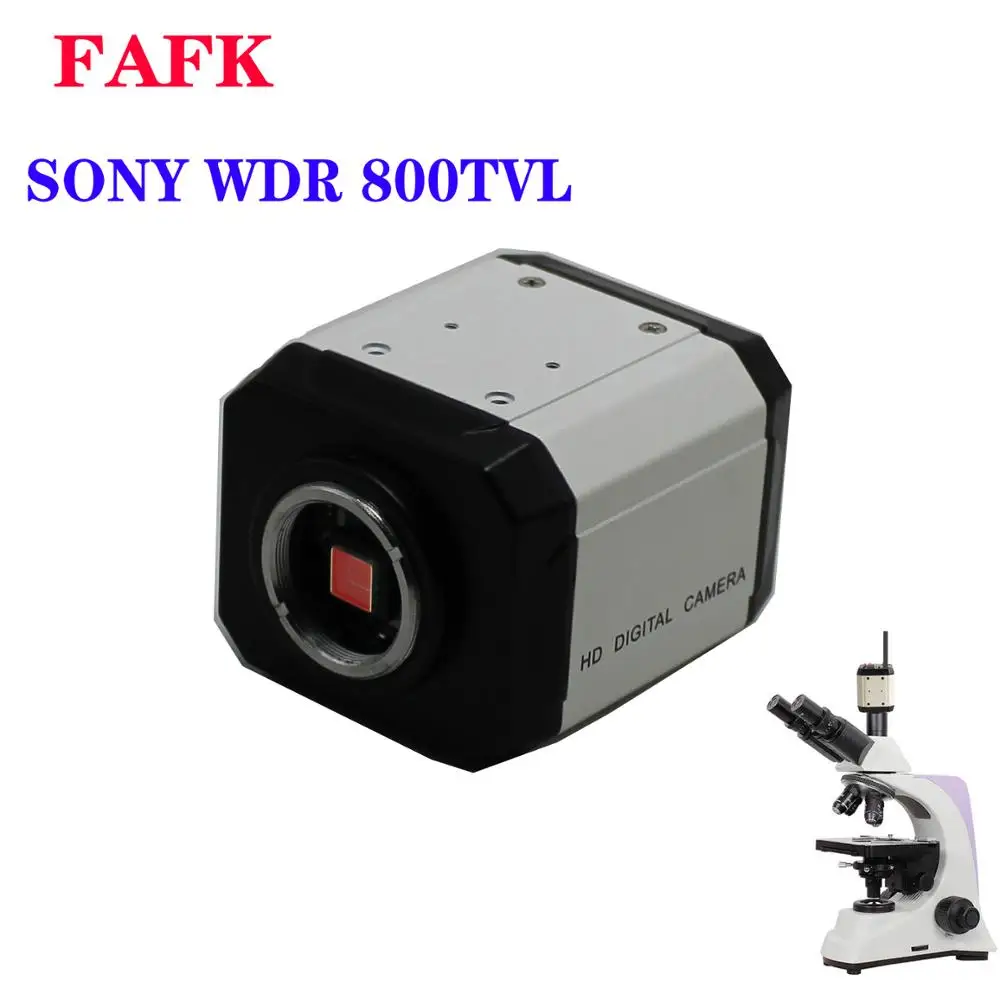 

800TVL CCD color WRD camera Industrial microscope Magnifier CCTV camera PCB Medical cell magnifier camera