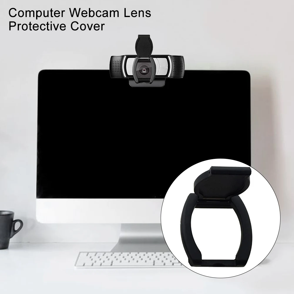 Privacy Shutter Lens Cap Hood Webcam Protective Cover For Logitech HD Pro Webcam C920 C922 C930e Web Cam Protects Lens Cover