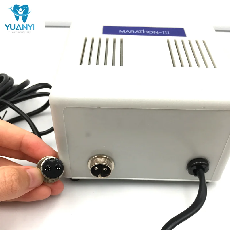 Dental Micro Motor 35000 RPM E Type Polishing Micro Motor Handpiece Micromotor Polisher N3 Polishing Unit for Dental Lab