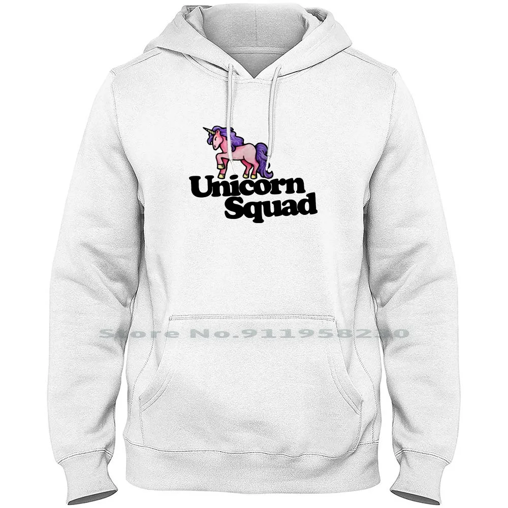 

Unicorn Squad Men Women Hoodie Pullover Sweater 6XL Big Size Cotton Squad Quad Nico Corn Uni