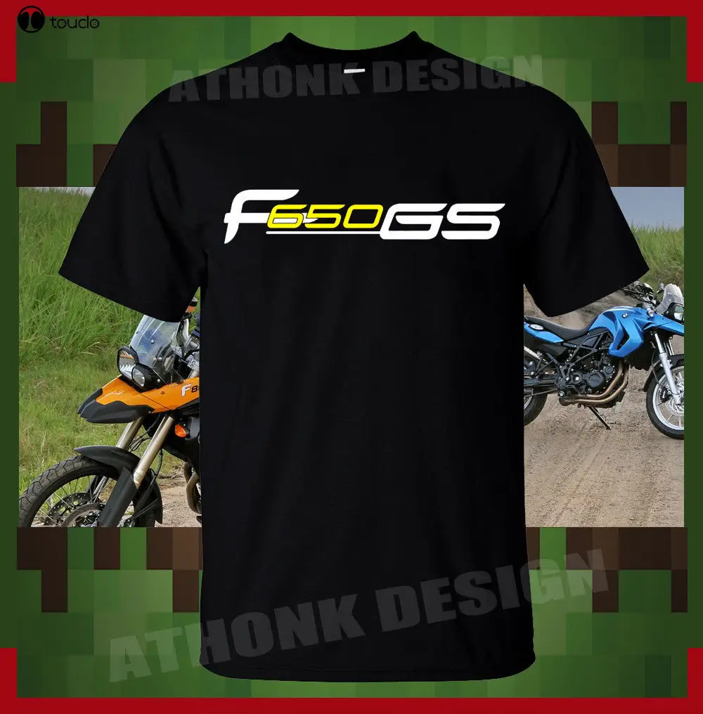 Mens T Shirts Fashion New F 650 Gs Motorcycle  Motorrad Fan T-Shirt 100% Cotton Short Sleeve O-Neck Tops Tee Shirts