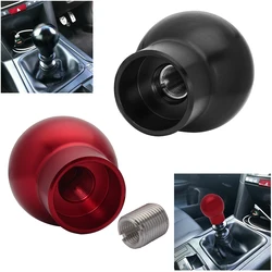 Manual Shift Knob 12x1.25MM Gear Shift Knob Round Ball Threaded For 2008-2014 Car Mustang Focus RS Fiesta ST Subaru WRX STI BRZ