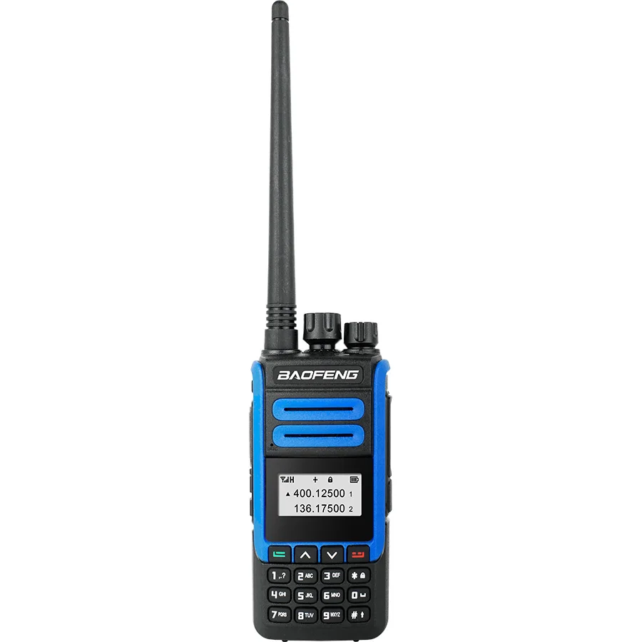 Imagem -06 - Baofeng Bf-h7 Walkie Talkie Poderosa Estação de Rádio Amateur Ham cb h7 Dual Band Transceiver Hunting Intercom 10km 10w