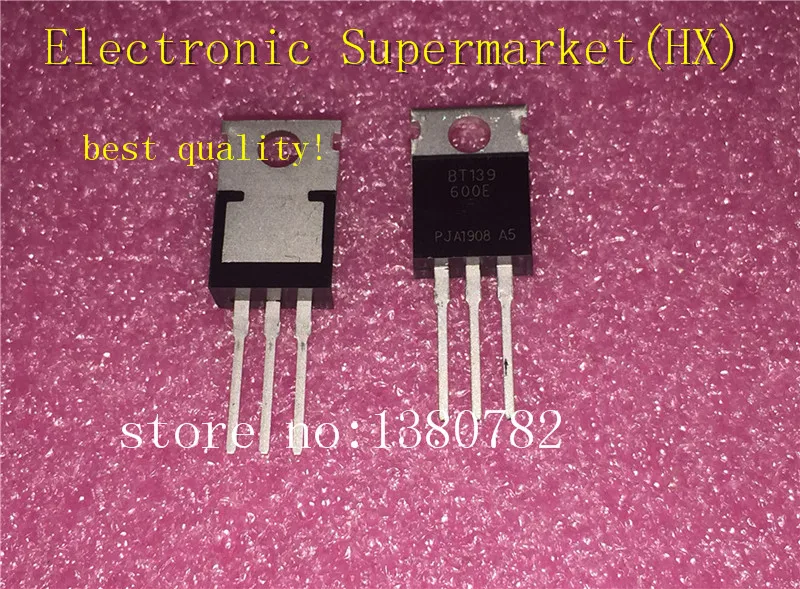 

Free shipping 100pcs/ lot BT139-600E BT139-600 139-600 TO-220 IC Best quality