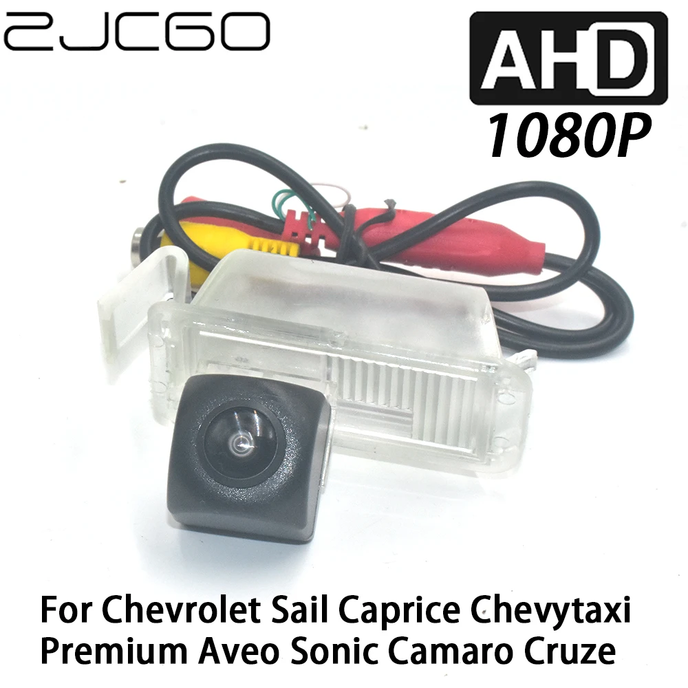 

ZJCGO Car Rear View Reverse Backup Parking AHD 1080P Camera for Chevrolet Sail Caprice Chevytaxi Premium Aveo Sonic Camaro Cruze