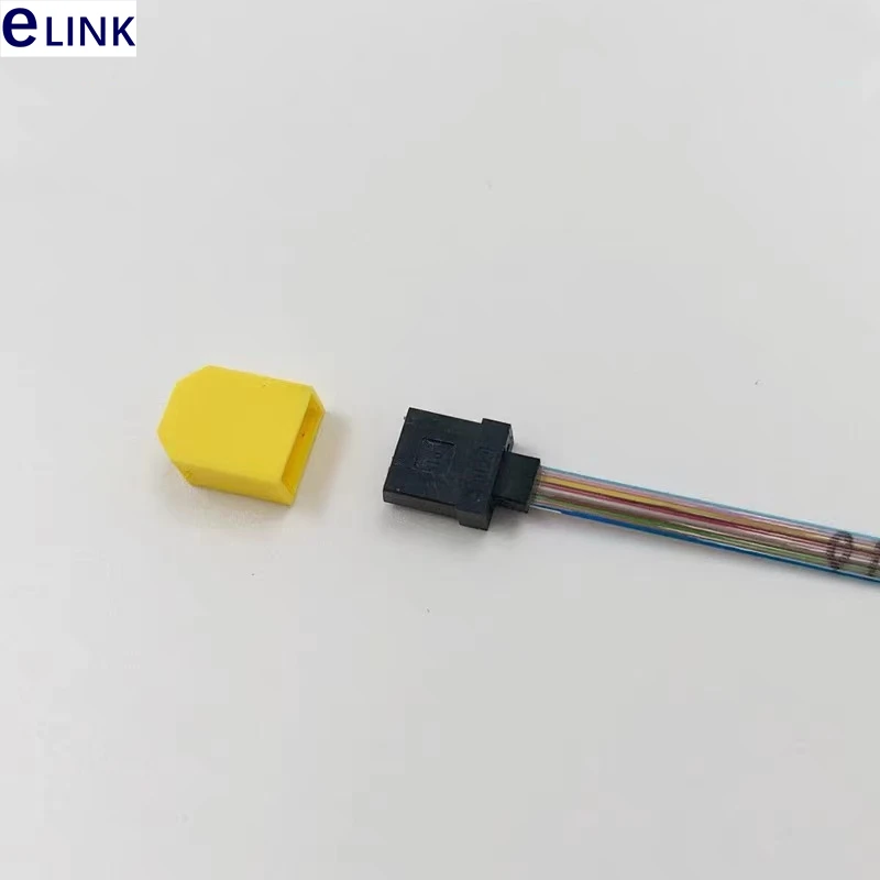 MT dust cap 100pcs for MT fiber optic jumper MPO MTP protective cover free shipping ELINK