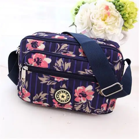 Hot Sale Canvas Multifunction Single Shoulder Female Bag Casual Mobile Phone Bag Summer Tide Bag Mommy Messenger Bag Tote Bag