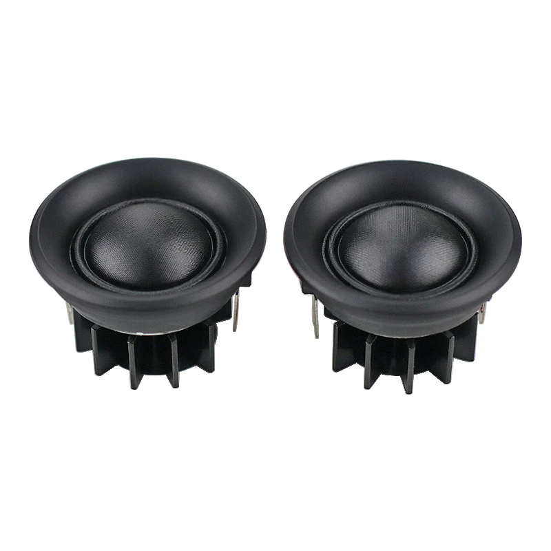 GHXAMP 20 Core 1.5 inch Tweeter Car Speaker Units 4OHM 10W Silk Diaphragm Dome Loudspeaker Neodymium Treble Head 89DB 2PCS