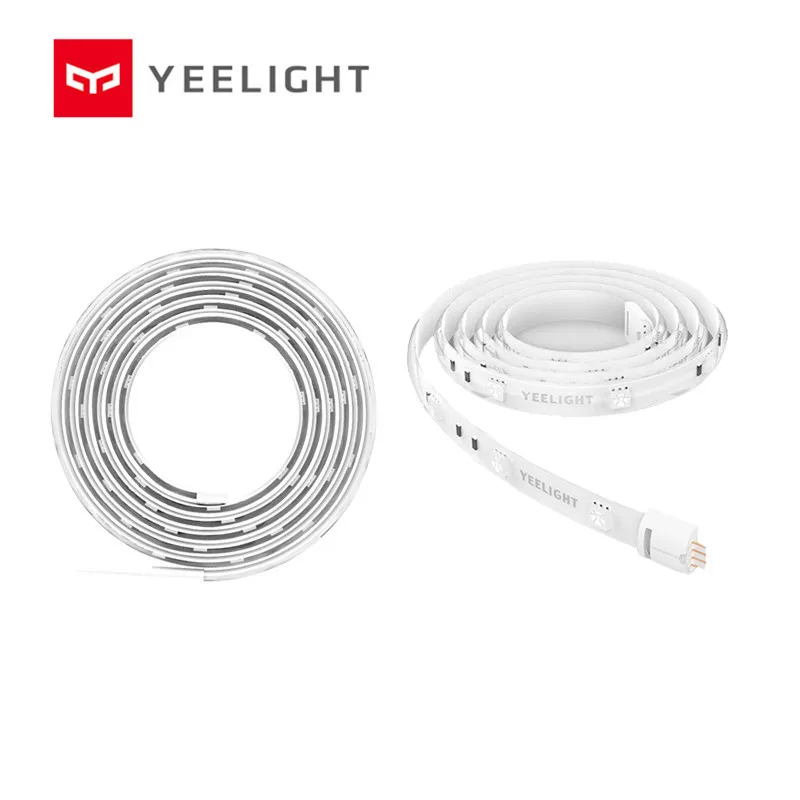 Yeelight Smart Light Strip PLUS 1m Extendable LED RGB Color Strip Lights Work Alexa Google Assistant smart Home Automation