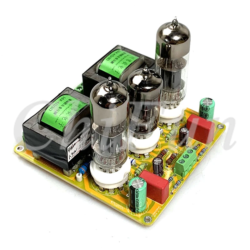 

6N1+6N6 Finished tube push-pull small power amplifier board 1.5WX2 10K:4Ω/8Ω miniature amplifier JCDQ79L