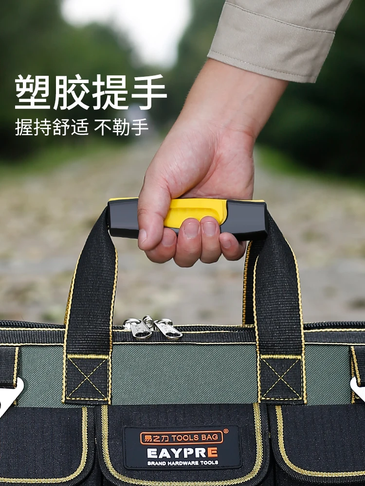 Borsa per attrezzi in tela borsa per attrezzi da arrampicata multifunzionale portatile di grande capacità Organizer Bolsa Herramientas Tools Packaging BD50TB