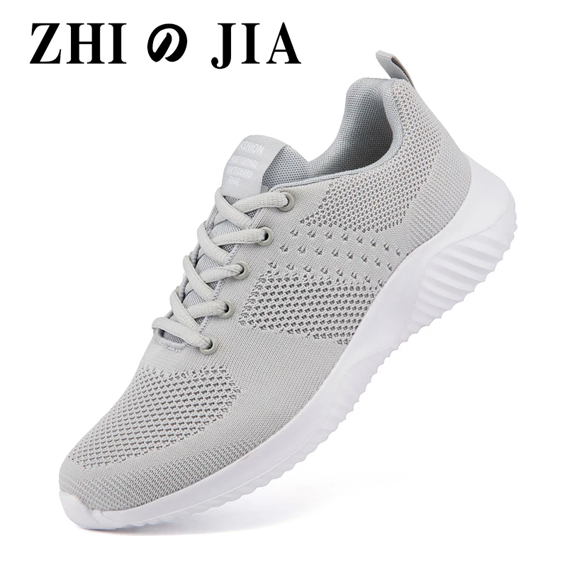 New Style Adult Summer Casual Shoes For Men Fly Weave Sock Comfortable Footware Unisex Light Breathable Mesh Male Shoes Outdoor