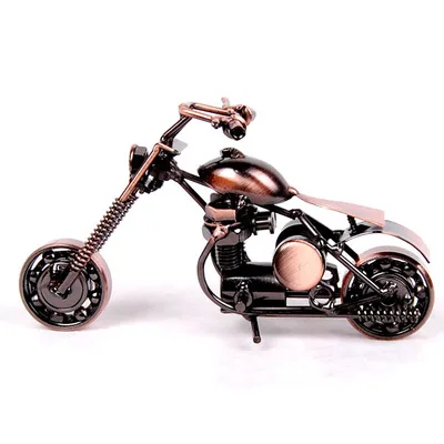 Harley-Prince wrought iron motorcycle model creative alloy toy to give little boyfriend classmates birthday gifts