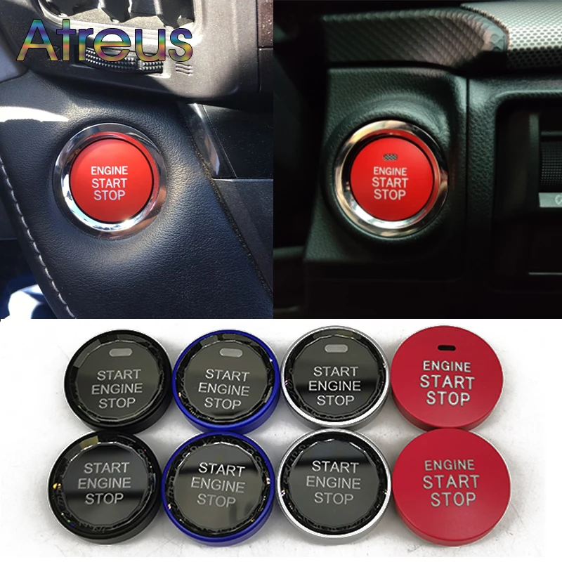 

Crystal Car Start Stop Engine Ignition Cover Auto Button Case For Subaru XV BRZ Outback Forester Impreza STI GT WRX Accessories