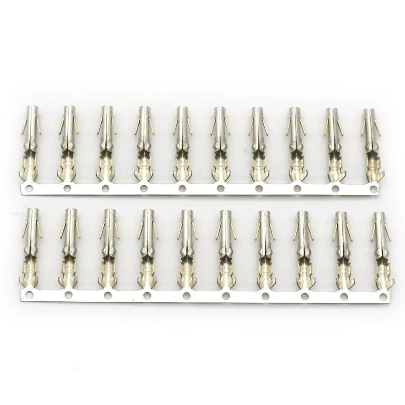 IDE 4pin Molex Connector Terminal Pins 5.08 Female Copper Crimp Wire Terminal Pins