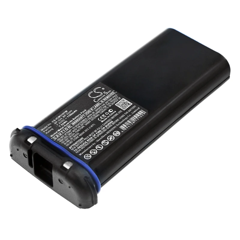 Replacement Battery for Icom  IC-IC-M2A, IC-IC-M31, IC-M21, IC-M32 BP-224, BP-224H 7.2V/mA