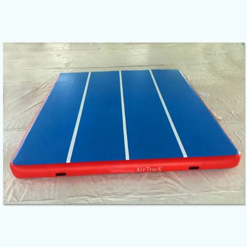 2*2m,3*3m,4*4m Inflatable Air Track Gymnastics Inflatable Air Track Tumbling Mat Gym AirTrack  For Sale