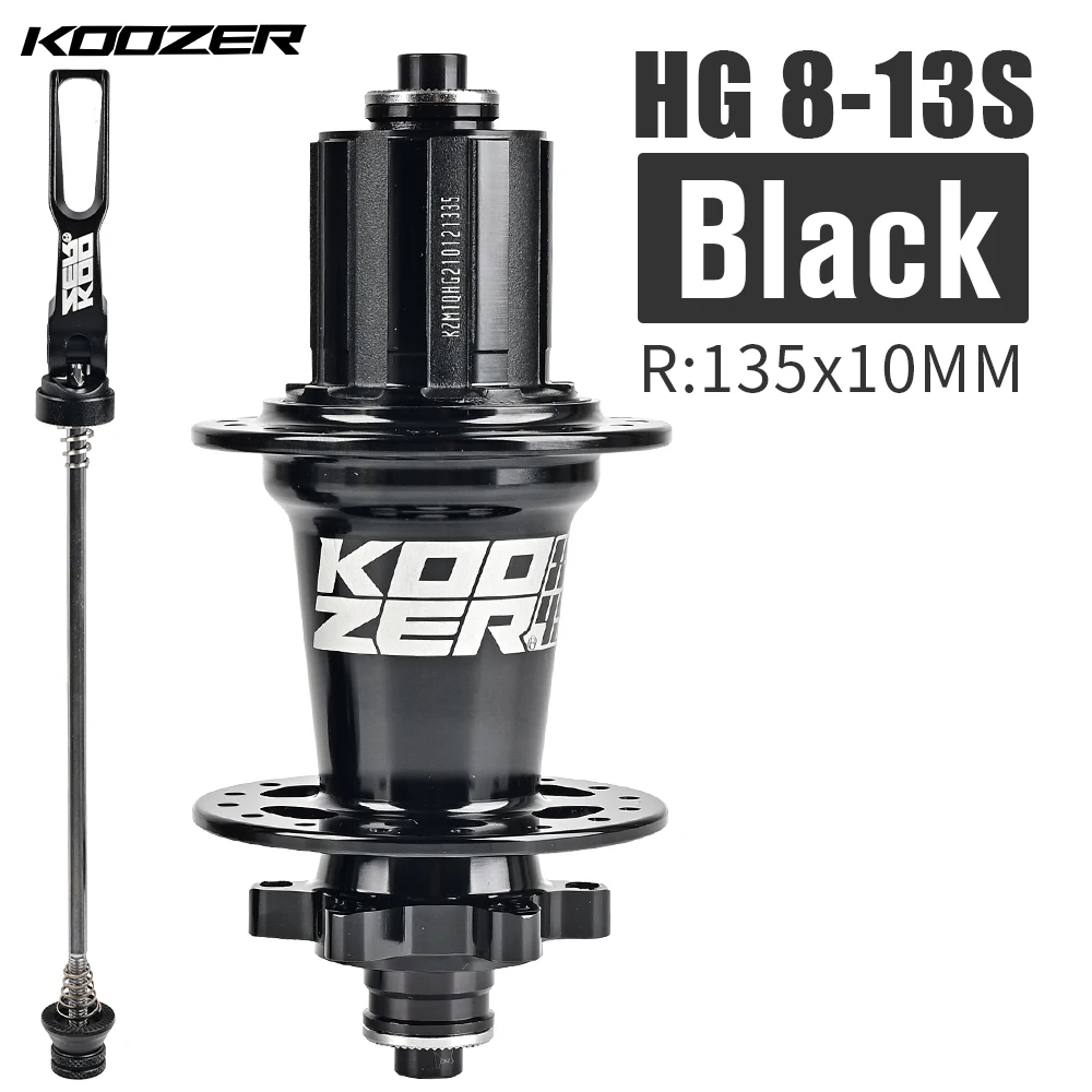 Koozer-自転車ハブxm490,ステンレス鋼アクスル付き,32穴,6ボルト,72