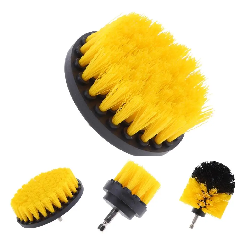 1pcs 2/5inch Car Drill Brush For Rim Power Drill Disc Brush Cleaning Brush Power Scrubbing For Cleaning Car Wheel Tire bathtub