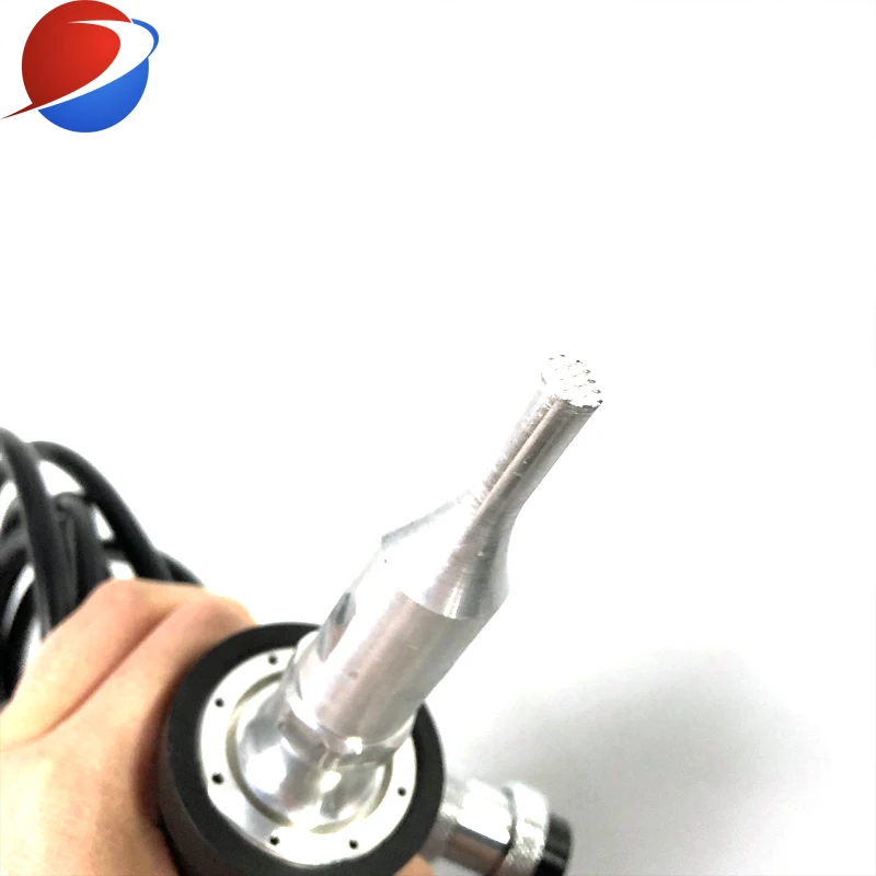 Digitale Portatile Ad Ultrasuoni Generatore di Saldatura a punti E Trasduttore 28KHZ 500W Per Maschera Orecchio Anello di Saldatura