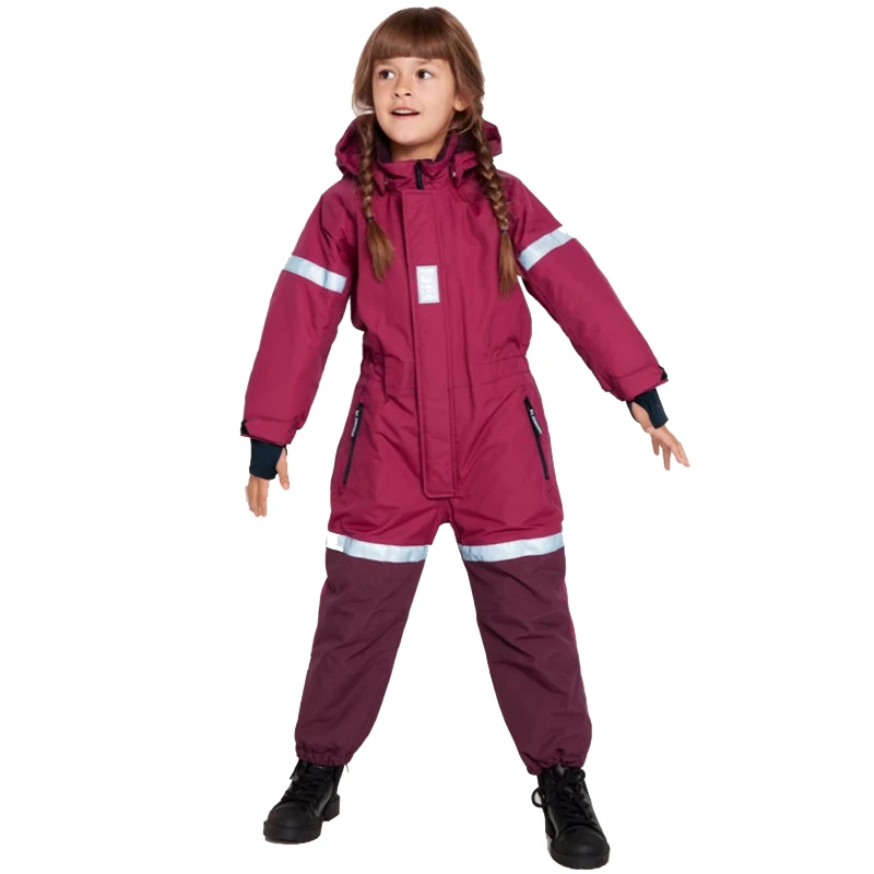 Children\'s ski suits girls one-piece baby boys winter snow town tourism equipment ski equipment suit one-piece suit