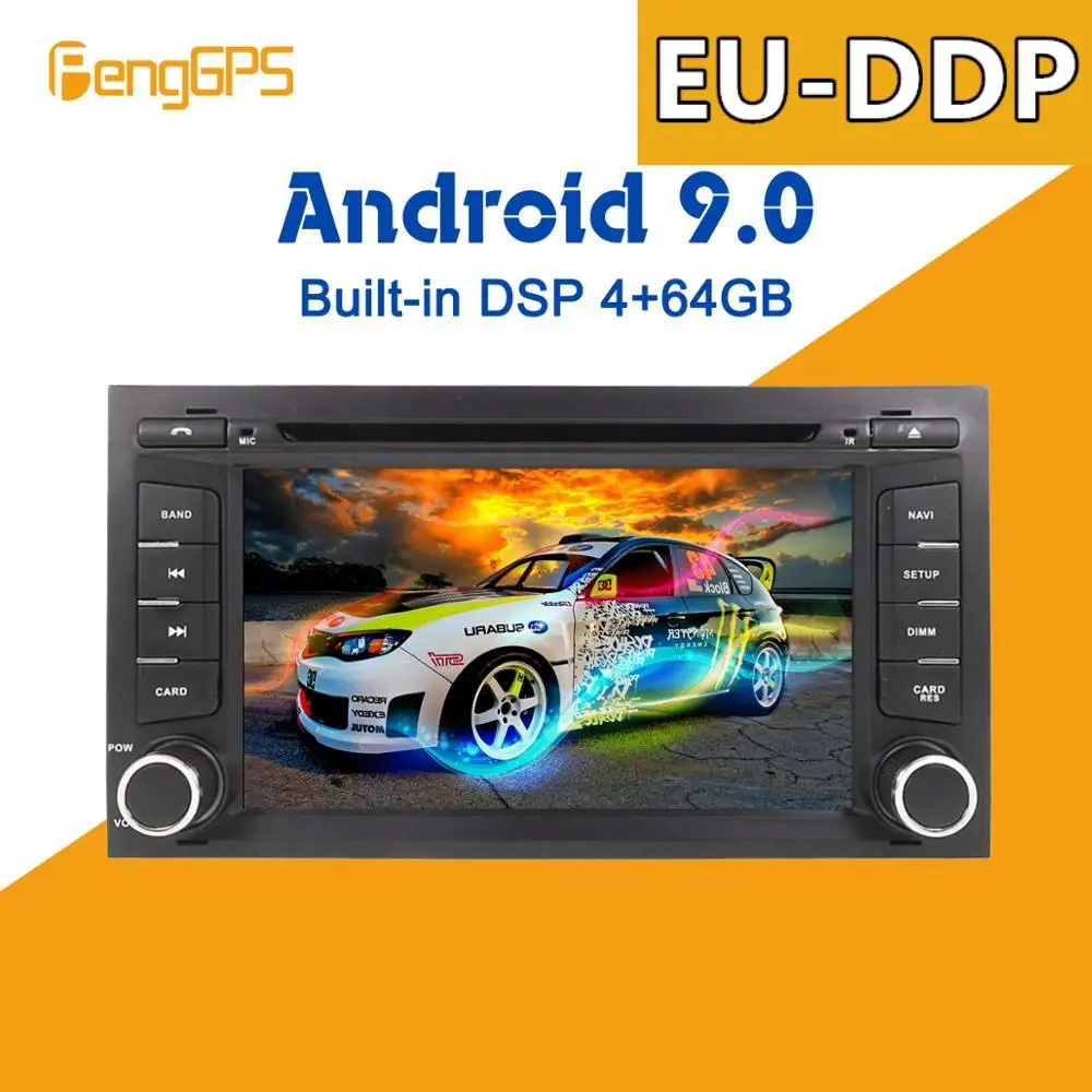 Android 9.0 Built-in DSP Octa Core 4G + 64G Ibiza Car DVD for Seat Leon IPS 7 inch Android Radio Ibiza GPS with Mirror Link RDS