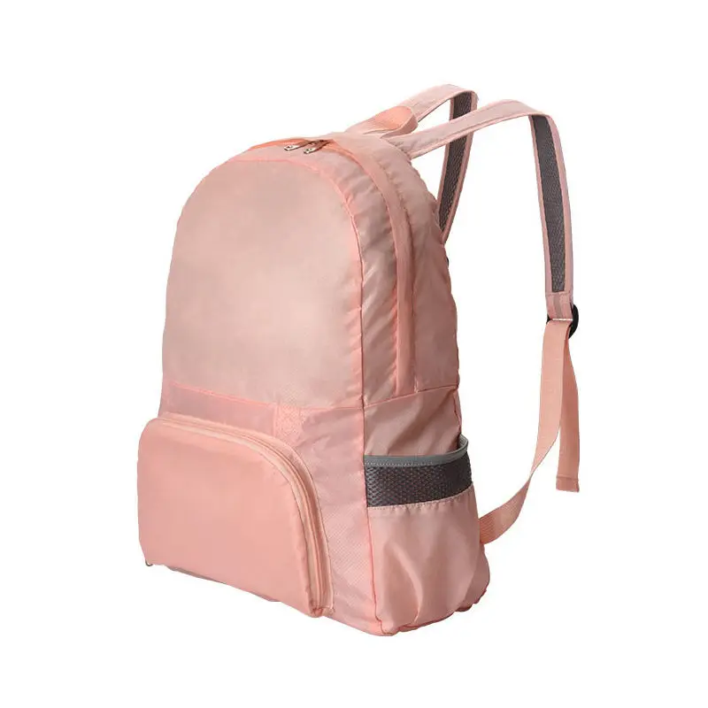 Mochila sacola nova moda ultraleve náilon softback bolso aberto ocasional vários modos de uso mochila ombro saco simples