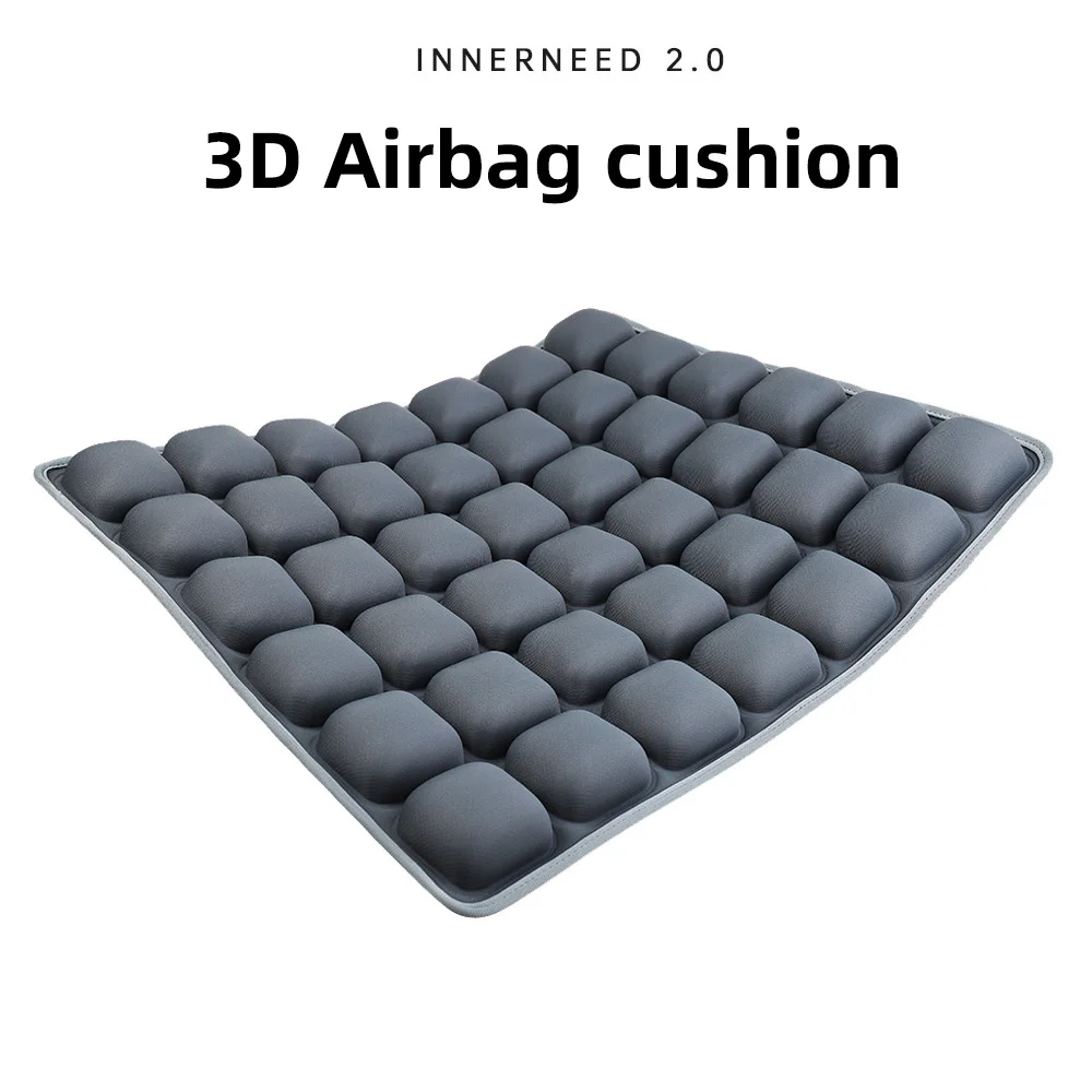 Airbag Cushion Massage Decompression Breathable Office Chair Cushion Air 3D Inflatable Plus Water Soft Cushion