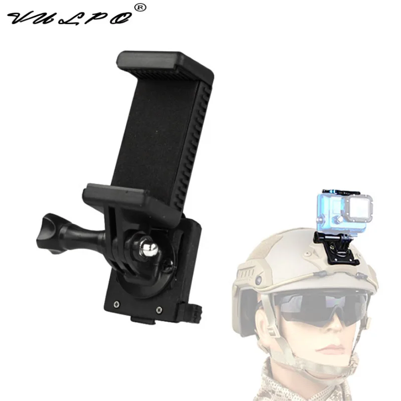 

VULPO Helmet NVG Mount Base Adapter Fixed Mount For Mobile Phone & Gopro Hero 1/2/3/4 Helmet Accessories