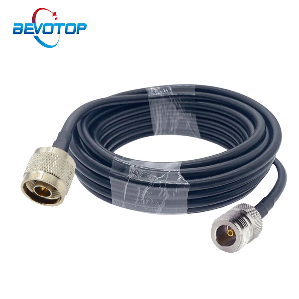 N Male to N Female Low Loss LMR195 Cable Radio WIFI extension cable For 4G LTE Cellular Amplifier Cell Phone Signal Booster