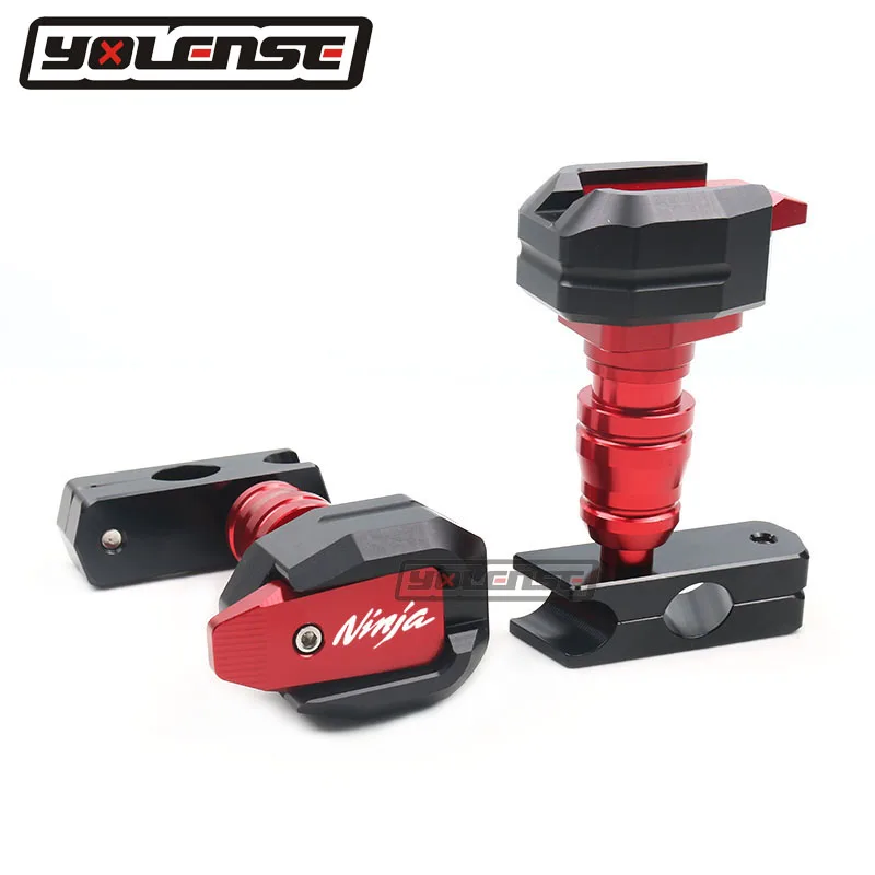 إطار حماية من السقوط باستخدام الحاسب الآلي للدراجة النارية ، واقي منزلق للمصابين ، واقي وسادة التصادم لدراجة نارية نينجا 250 سل ، نينجا من SL ، Z250SL