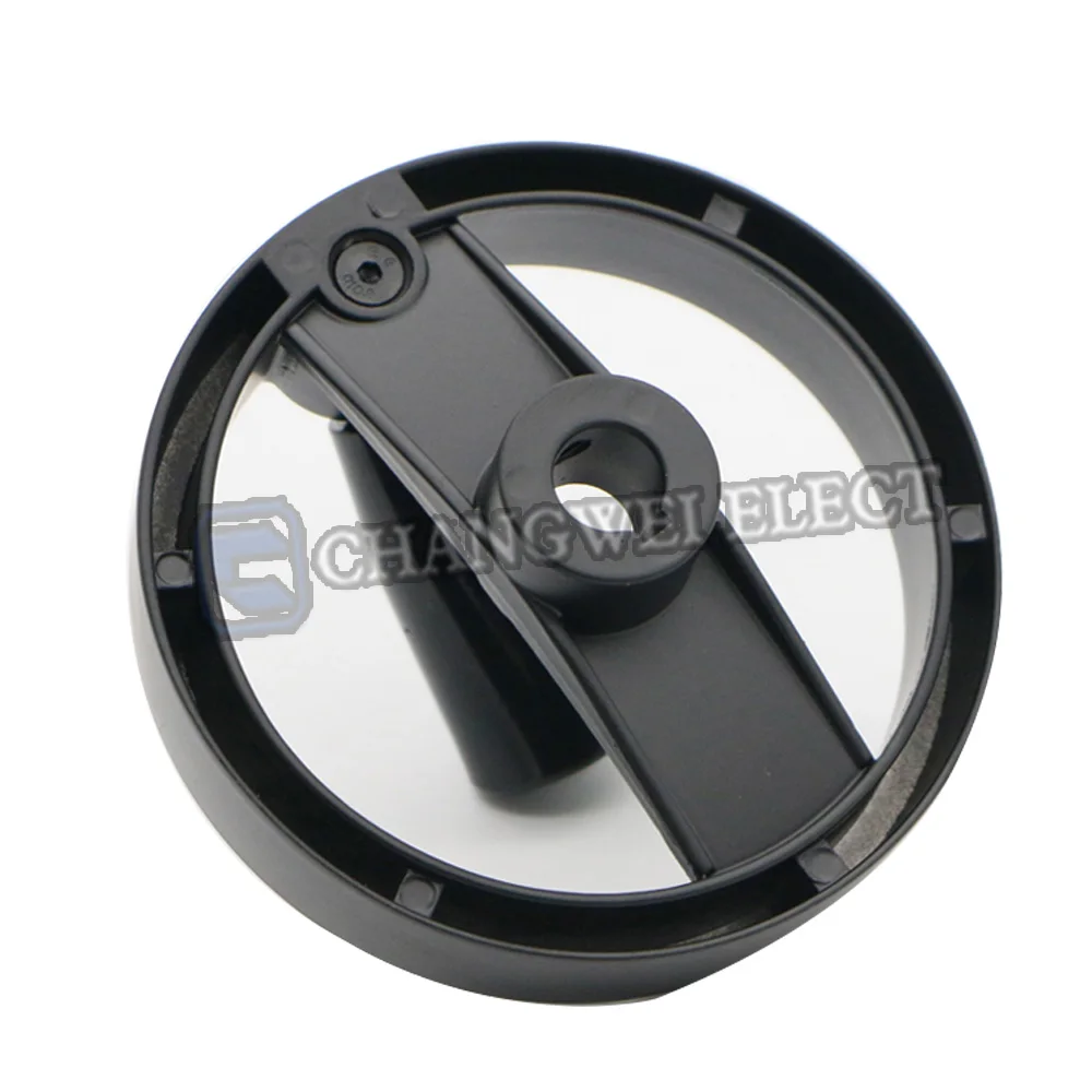 Aluminum alloy machine tool hollow handwheel, foldable handle, round double-spoke nylon handwheel,control locking steering wheel