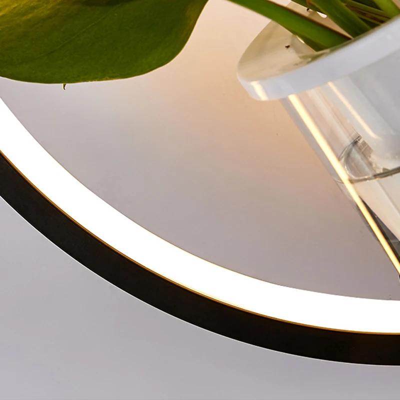 New Simple Indoor Wall Lamp Nordic Creative LED Plant Lights Living Room Aisle Balcony Sconce Light Decor Lighting