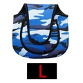 Azul camuflaje-L