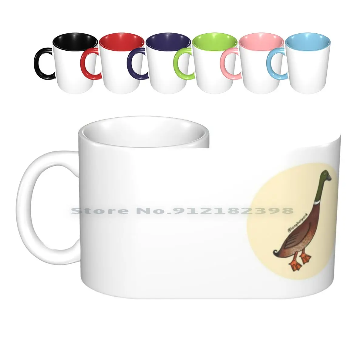 Round Long Boi Ceramic Mugs Coffee Cups Milk Tea Mug Long Boi Long Boi York Graphic Design Is My Passion Graphic Design Long