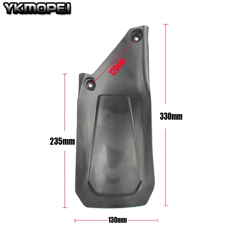 Rear Shock Mud Plate Flap Guard Black Plastics for  SX125 2007-2015 SX144 2007 2008 SX150 2008-2015 SCW200 2011 2012