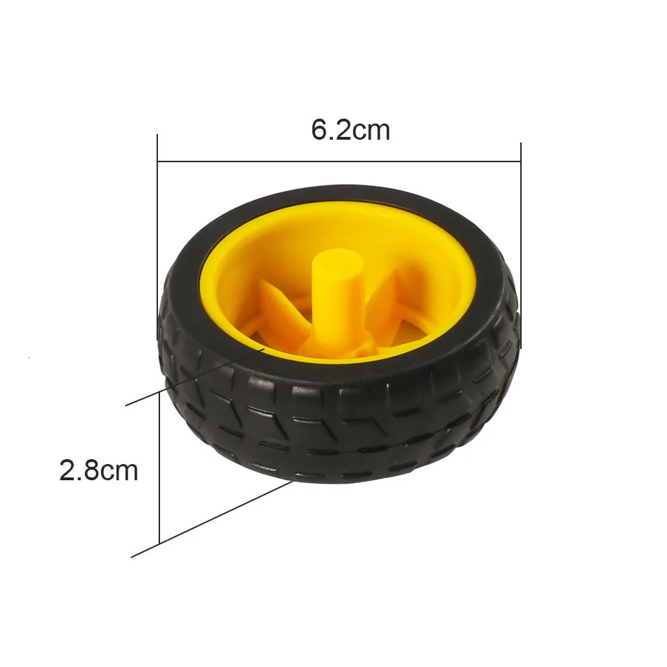 TT Motor Mobil Pintar Robot Gear Motor untuk Arduino Diy Kit Roda Mobil Pintar Sasis Motor Robot Remote Control Mobil DC Gear Motor