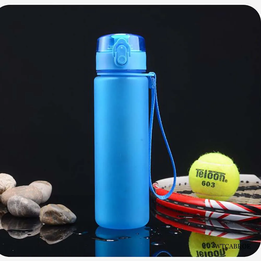 Sports Water Bottle Bpa Free Portable Leak-proof Outdoor Tour Sport Shaker Drink Tritan Plastic 500ml 1000ml Tea Infuser Bottles