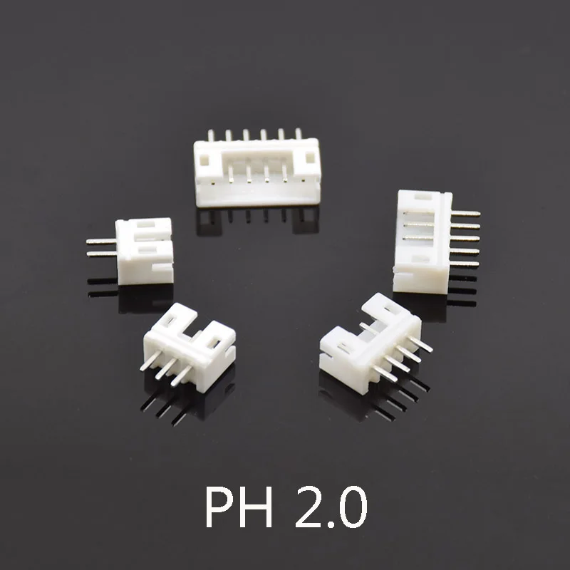 10Sets  Micro JST PH 2.0 Male Female Connector 2/3/4/5 Pin Plug With terminal Wires Cables Socket  26AWG length 10cm 20cm 30cm