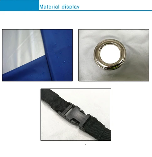 Imagen 2 del producto Cubierta impermeable para motocicleta 190T, cubierta protectora para Moto, Scooter, accesorios para todas las estaciones para Honda, Yamaha, Suzuki, Vespa