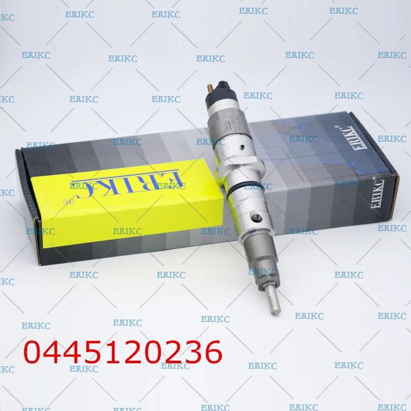 

ERIKC 0445120236 Auto Fuel Pump Injector 0445 120 236 Diesel Inyector Nozzle 0 445 120 236 for Bosch Komatsu Cummins 350-8 300-8