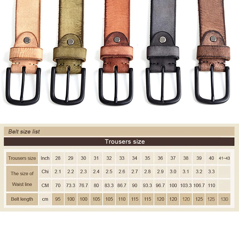 Men\'s Genuine Leather Luxury Brand Belt High Quality Alloy Pin Buckle Men\'s Business Retro Youth With Jeans New Belt Dropshipper